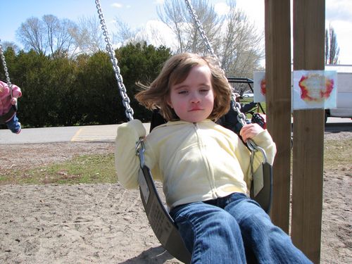 Swinging in Chelan