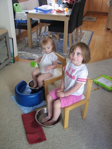 Early Pedicure