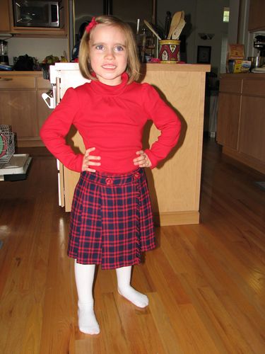 Skirt Made by Rachel's Great Great Grandmother