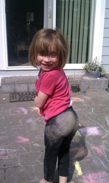 Chalked Butt