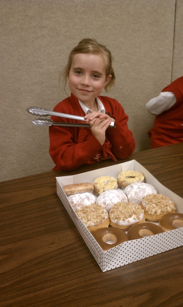 Serving Doughnuts