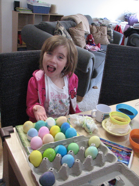 Dying Easter Eggs