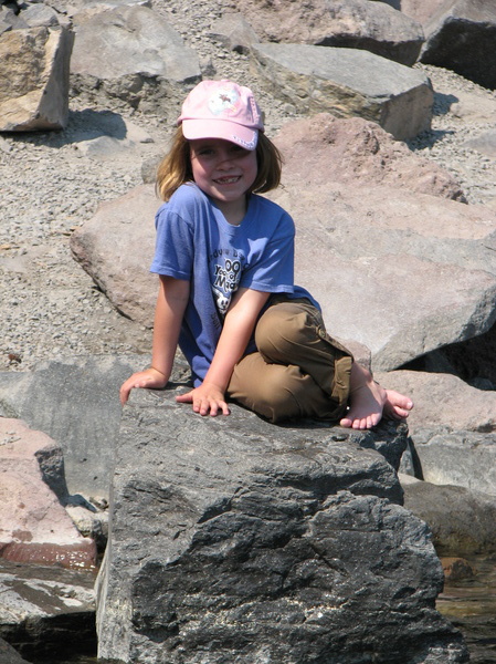 Cooling Off in Crater Lake