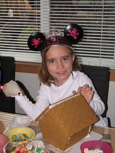 Making Gingerbread Houses