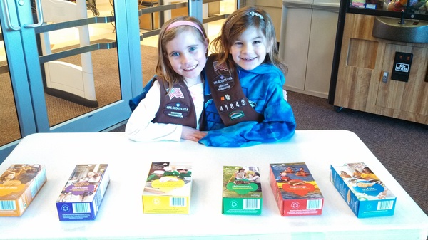Selling Girl Scout Cookies