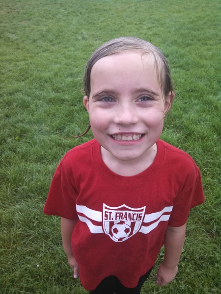Rainy Soccer Game