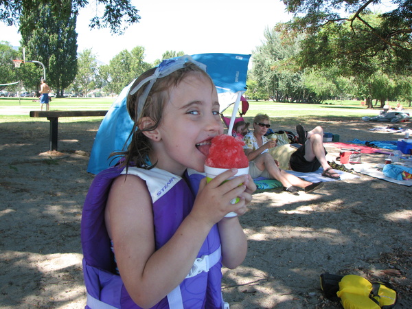 Shaved Ice at Chelan