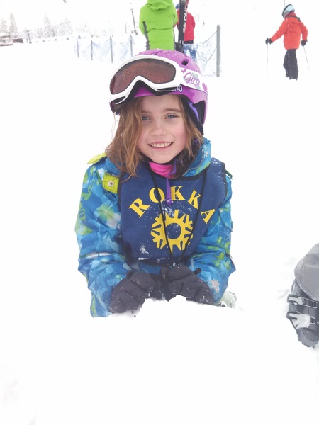 First Day of Ski School