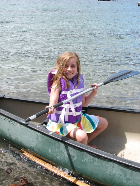 Canoeing on Lake Chelan