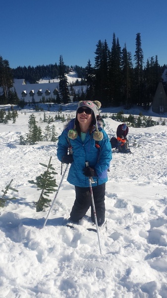 Snowshoeing at Paradise