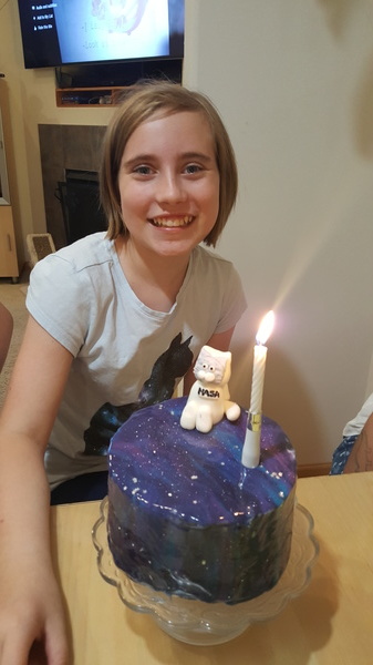 Galaxy Cake