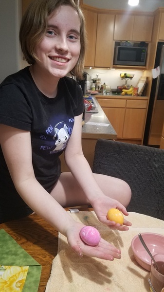 Dying Easter Eggs