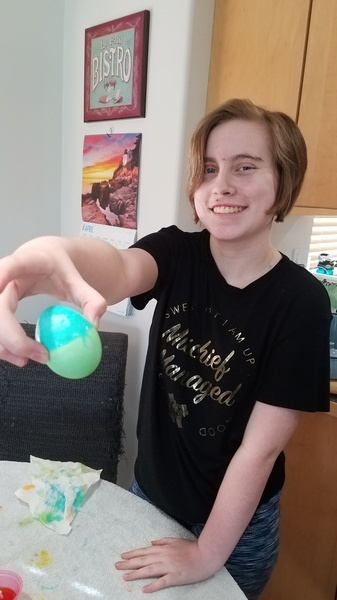 Dying Easter Eggs