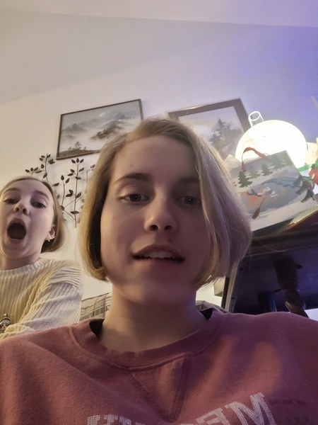 Little Sister Photo Bomb