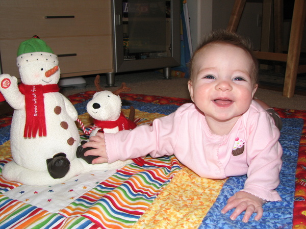 Vivian Meets the Snowman