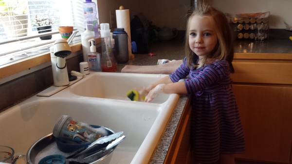 Washing Dishes