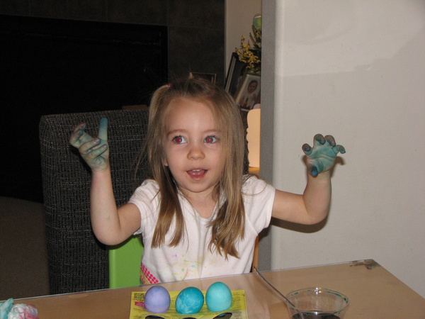Blue Hands