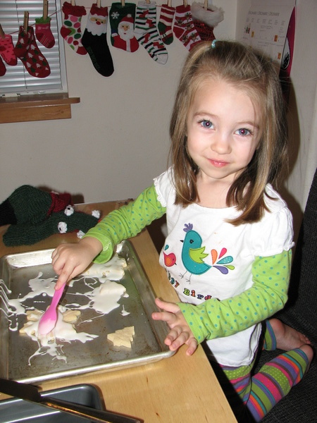 Making Christmas Cookies