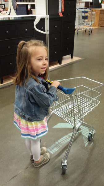 Shopping at Ikea
