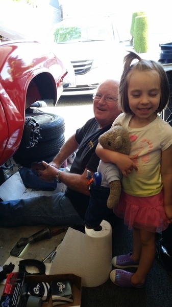 Helping Papa