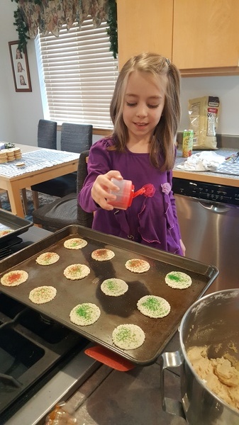 Making Christmas Cookies