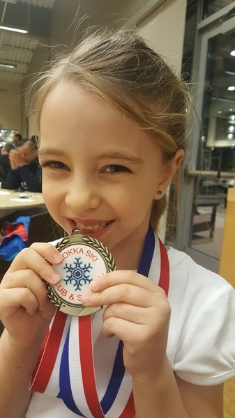 Ski Race Medal