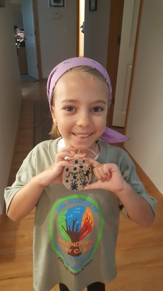Back from Girl Scout Camp