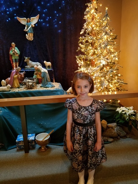 Church Nativity Scene