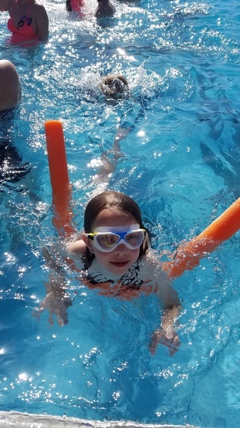 Opening Day at the Pool