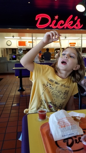 Lunch at Dicks