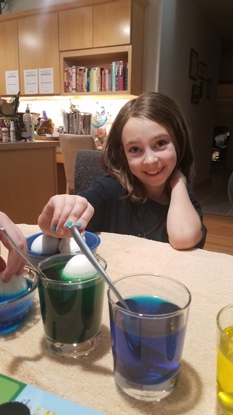 Dying Easter Eggs