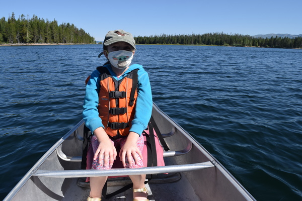 Jackson Lake Canoe