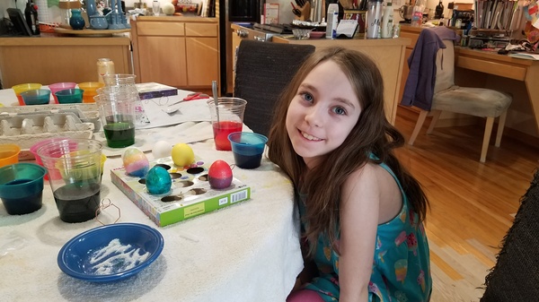 Dying Easter Eggs